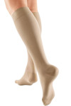 VENOSAN® SILK SUPPORT Seidenstrumpf in beige von hinten