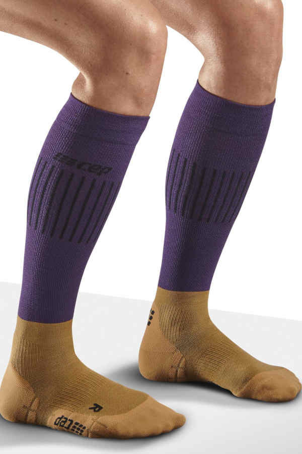 CEP Ski Ultralight Compression Socks in blau