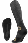 Merino Compression Skisocken von Bauerfeind mit Sohlenpolsterung und Achillessehnenschutz