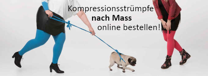 Medizinische Kompressionsstrümpfe nach Mass bestellen