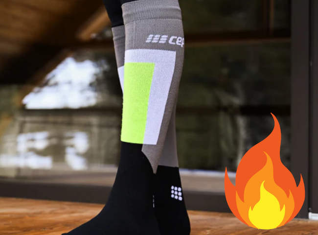 CEP Ski Thermo Compression Socks